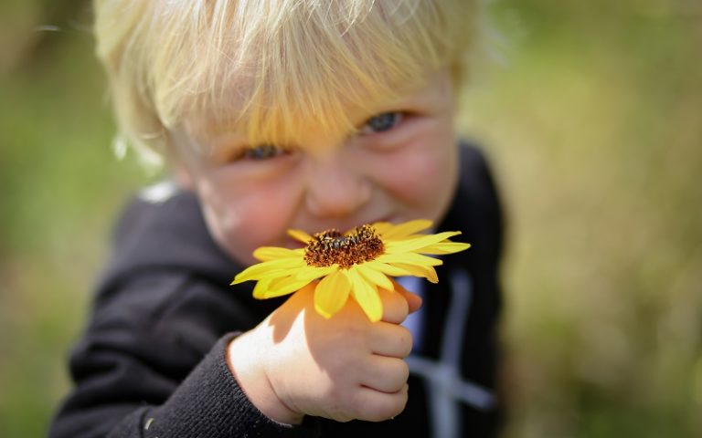 alergia-al-polen-en-niños